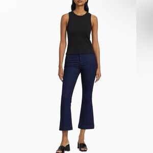 VERONICA BEARD Carson High Rise Ankle Flare Denim Jeans Size 25
